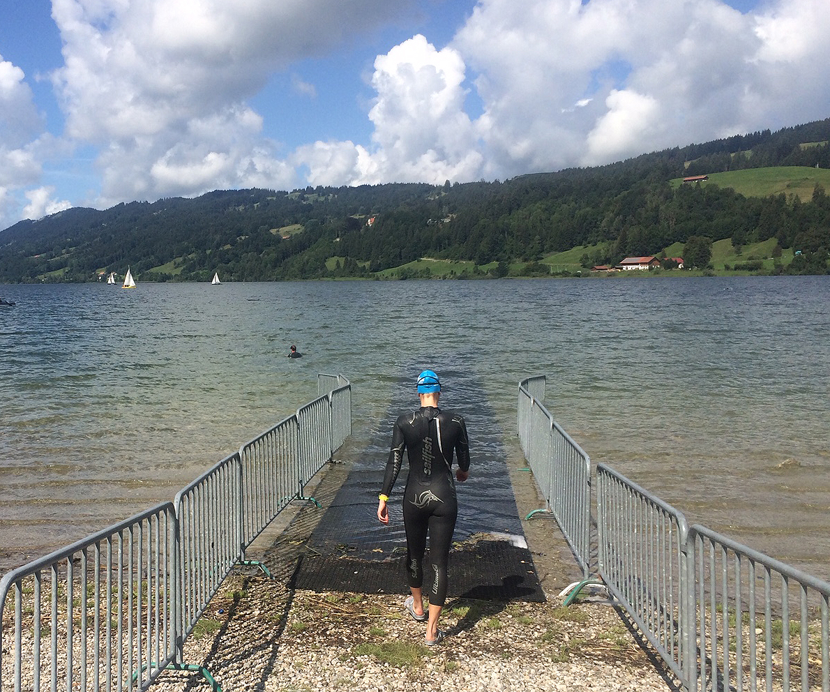 Allgäu-Triathlon 2019 – Schwimmtraining Im Alpsee
