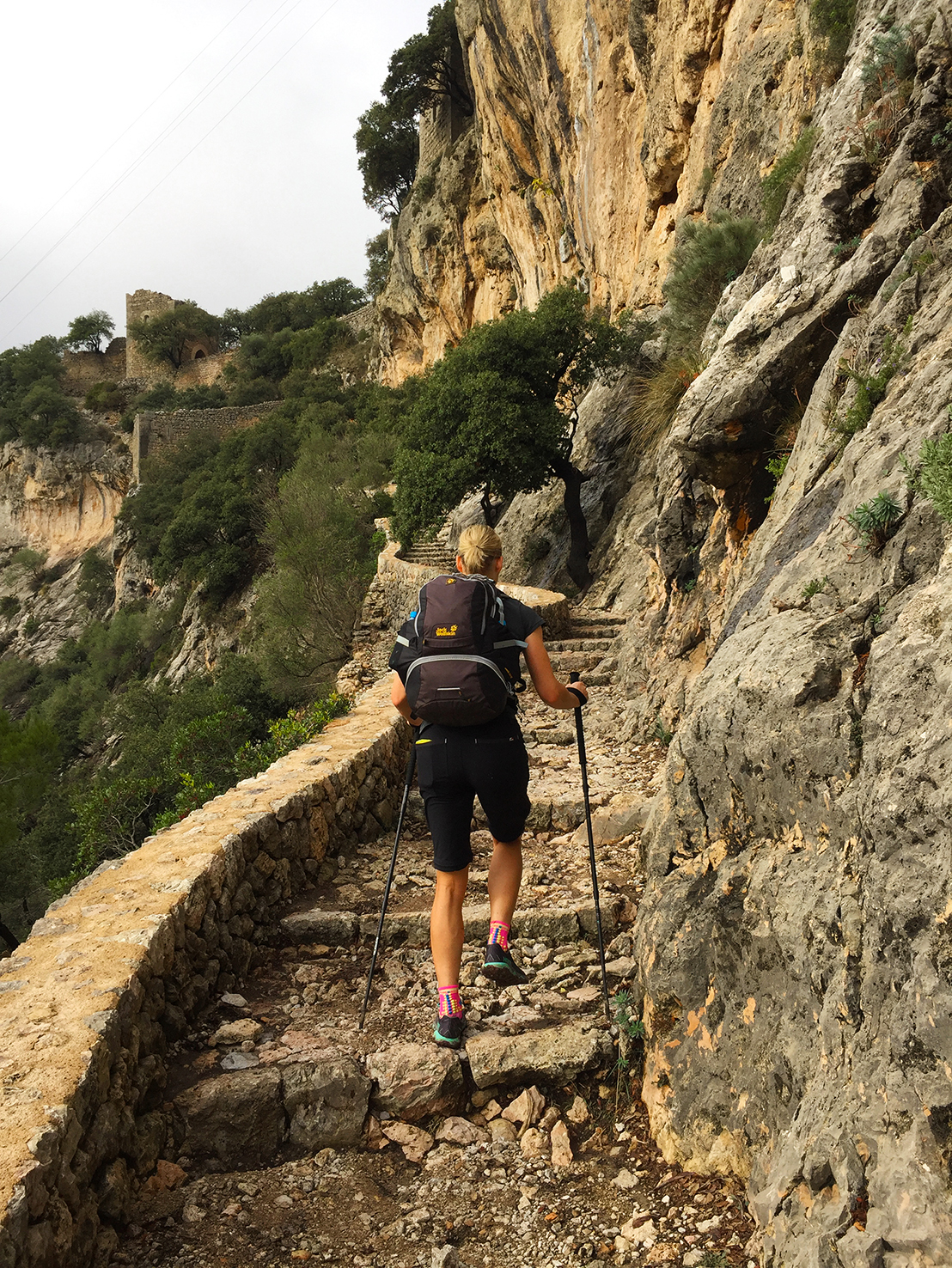 Half-CHALLENGE Mallorca 2019 - Offseason-Wanderung (Castel Alaro)